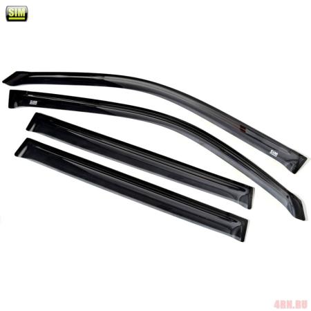 Дефлекторы боковых окон для Toyota Land Cruiser Prado 150 (2009-2025) № STOLCP0932