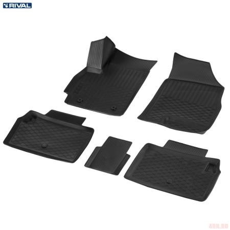 Коврики салона для Kaiyi X3/X3 Pro (2023-2025) № 13002001