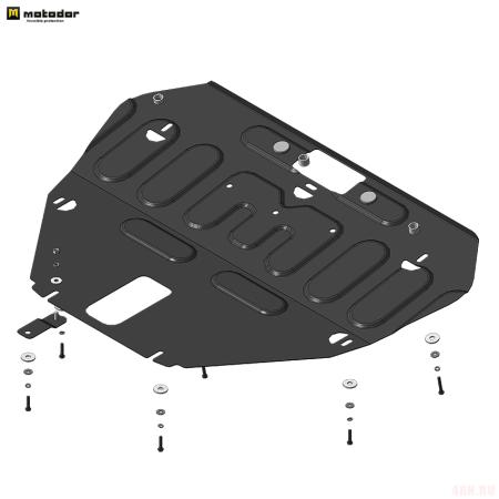 Защита картера и КПП для Mazda 6 (2002-2007) № 71104