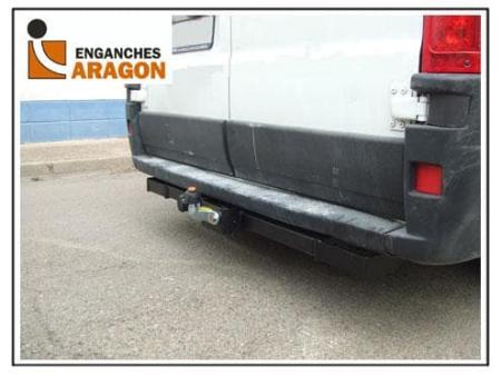 Фаркоп Aragon усиленный для Fiat Ducato Chassis cab, Van (искл. ) (2006-2012) № E1207BC