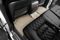 Изображение коврики в салон 3d kvest для toyota land cruiser 200 (2015-2021) бежевые № kvesttyt00001kb1