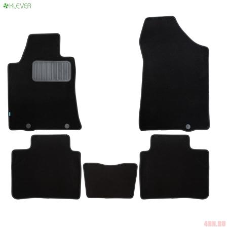 Коврики в салон Klever Premium для Nissan Teana (2014-2020) 5 шт. № KLEVER03364222110kh