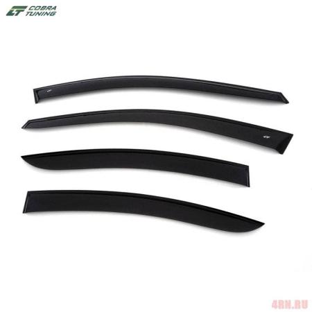 Дефлекторы боковых окон Cobra для Chevrolet Cruze седан (2009-2016) № C30509