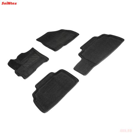 Коврики салона 3D текстильные для EXEED LX (2021-2025) № 96648