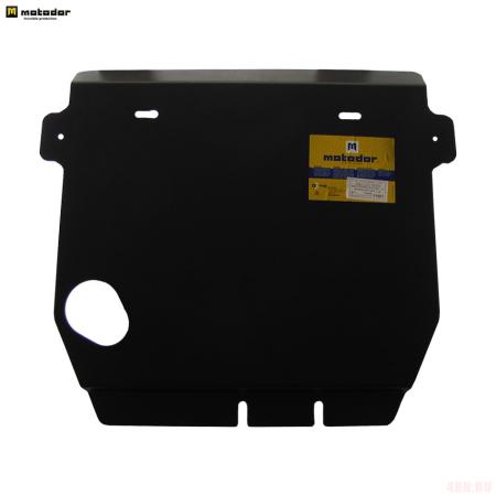 Защита картера, КПП и раздаточной коробки для Nissan Patrol (2010-2018) № 11407