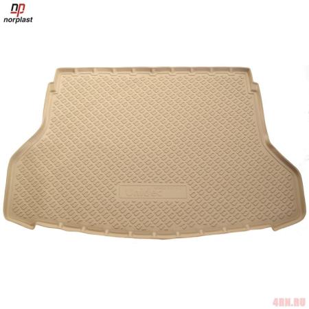 Коврик в багажник Norplast бежевый для Nissan X-Trail (2015-2022) № NPA00-T61-812-B