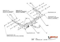 Фаркоп Imiola для Ford Mondeo универсал (2000-2006) № E.028