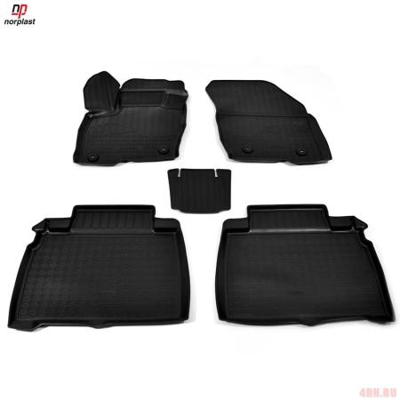 Коврики салона Norplast для Ford Galaxy (2016-2023) № NPA11-C22-390