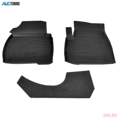 Коврики салона AVD Tuning для UAZ Profi (2018-2025) № ADRPLR305