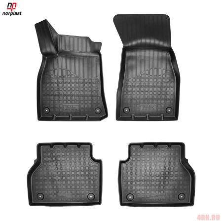 Коврики в салон Norplast для Audi A6 (2018-2025) № NPA10-C05-410