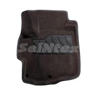 Изображение коврики салона 3d текстильные для mitsubishi asx (2010-2016) бежевые № 84146