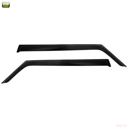 Дефлекторы боковых окон для Suzuki Jimny (2018-2025) 2 части № SSZJIM1832