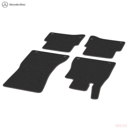 Коврики салона текстильные оригинальные для Mercedes S-Class (W223) (2020-2025) № A22368002068W60