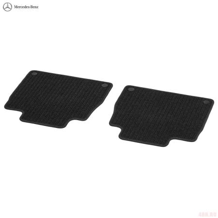 Коврики салона задние репсовые оригинальные для Mercedes GLS-Class (X167) (2019-2025) Maybach № A16768096049G32