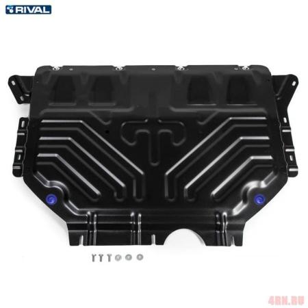 Защита двигателя и КПП для Skoda Kodiaq (2017-2024) № 111.5120.1