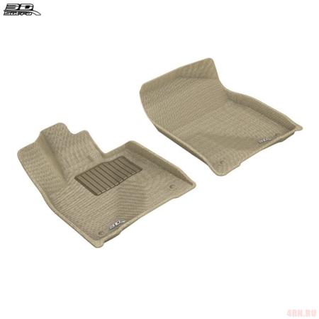 Коврики салона передние Sotra 3D Lux для Lexus RX 350, 450 (2016-2022) бежевые № ST 74-00594F