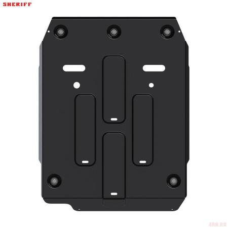 Защита КПП для SsangYong Musso (2018-2023) № 29.3918