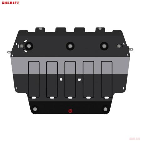 Защита двигателя и КПП для Volkswagen Caddy (2016-2020) № 26.3399