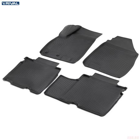 Коврики салона для Jetour X90 Plus (2021-2025) 5 мест. № 10602001