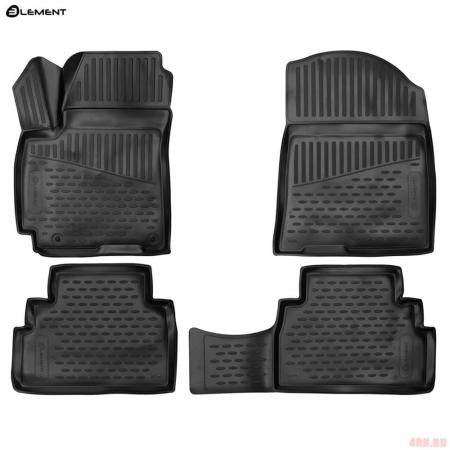 Коврики в салон 3D Element для Kia Soul (2019-2025) № ELEMENT3D02279210