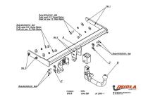 Фаркоп Imiola быстросъемный для Volvo S80 (2006-2016) № V.A18