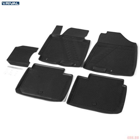 Коврики салона Rival для Kia Cerato (2013-2018) № 12802001