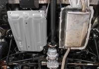 Защита топливного бака для Renault Duster 4WD (2010-2015) № 333.4718.1