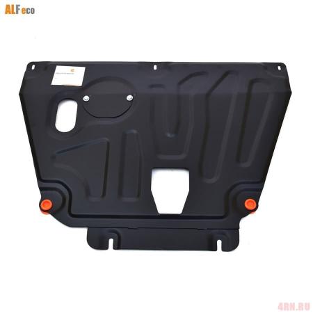 Защита двигателя и КПП для Hyundai Solaris / Kia Rio (вкл. X-Line) (2017-2023) без кронштейна № ALF1050st
