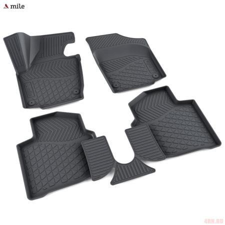 Коврики салона для Skoda Rapid (2020-2023) № 1050411