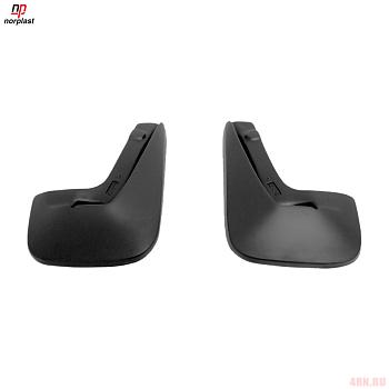 Брызговики задние для Opel Astra H (2007-2012) без локера № NPL-Br-63-09B