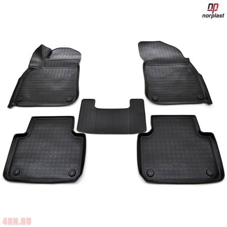 Коврики салона Norplast 3D для Volkswagen Touareg (2018-2025) № NPA11-C95-700