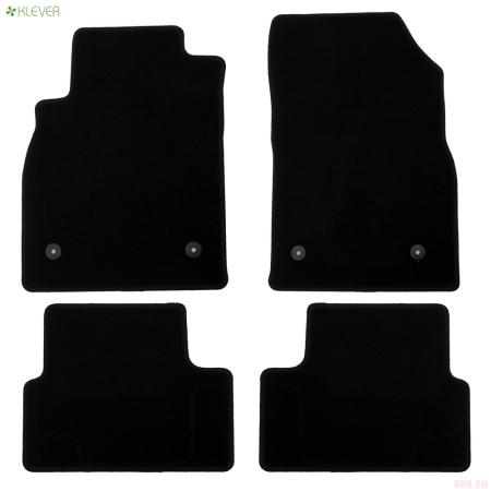 Коврики салона Klever текстильные Econom для Opel Astra J GTC хэтчбек 3 дв. (2012-2015) № KLEVER01372701200k