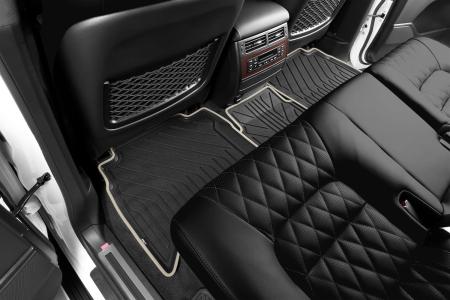 Коврики в салон 3D Kvest для Toyota Land Cruiser 200 (2015-2021) № KVESTTYT00001K2