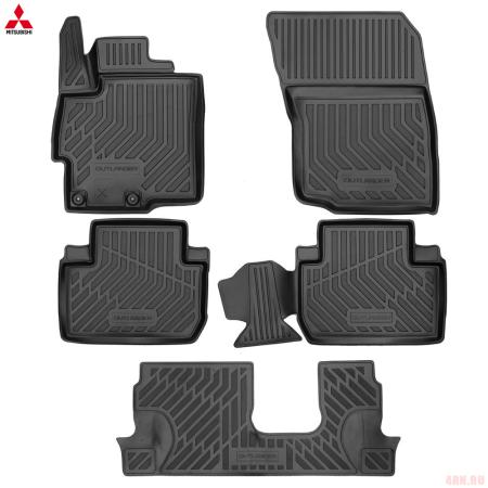 Коврики салона оригинальные для Mitsubishi Outlander (2012-2022) 5 шт. № MZ353047