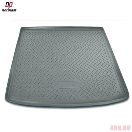 Коврик в багажник Norplast для Audi A4 седан (2004-2008) серый № NPL-P-05-30-G