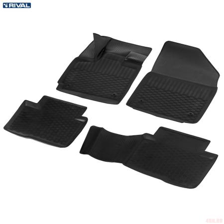 Коврики салона для EXEED TXL M32TFL (2021-2025) № 10909001