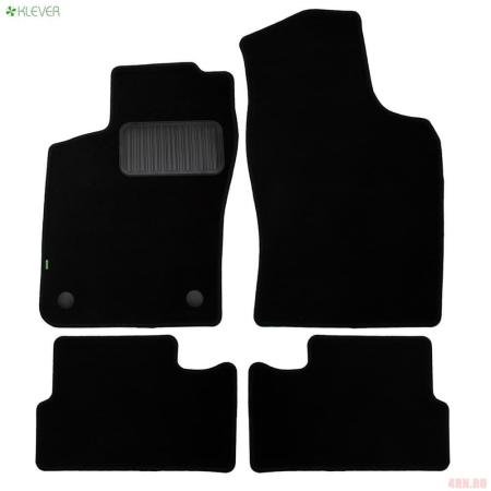 Коврики салона Klever текстильные Standard для Daewoo Nexia (2008-2016) № KLEVER02110901210kh