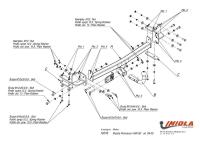 Фаркоп Imiola для Mazda Premacy (1999-2005) твердое крепление № X.016
