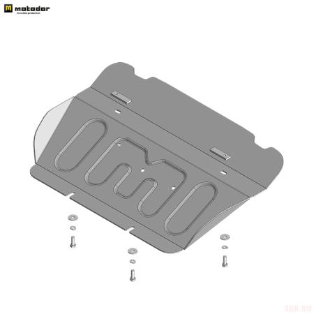 Защита радиатора для Changan Hunter Plus (2023-2025) № 347201