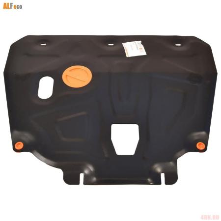 Защита картера и КПП для Hyundai Solaris (2017-2022) установка на пыльник № ALF.10.48st