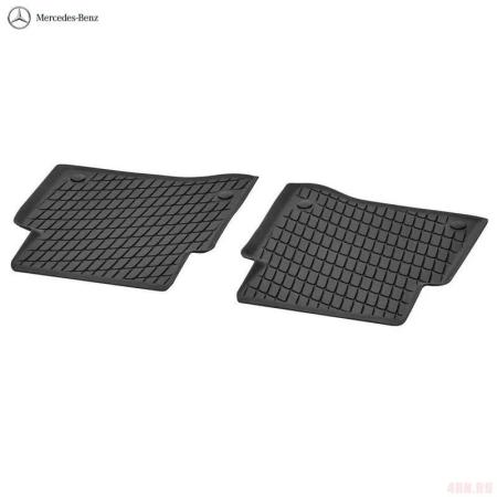 Коврики салона задние оригинальные для Mercedes S-Class (W223) (2020-2025) № A22368015059051