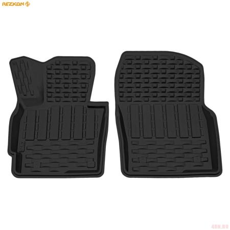 Коврики салона Rezkon передние резиновые для Mazda CX-5 (2011-2016) № 1523020100