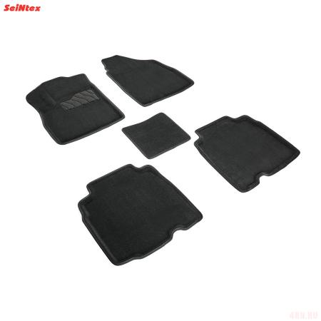 Коврики салона 3D текстильные для Jetour X90 Plus (2019-2025) № 99190