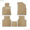 Коврики в салон Klever текстильные Klever Premium для Geely GC9 (2016-2019) бежевые 5 шт. № KLEVER04751122112kh