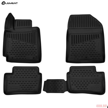 Коврики в салон 3D Element для Kia Picanto хэтчбек (2017-2021) № ELEMENT3D2564210