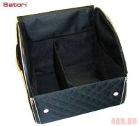 Сумка-органайзер маленькая ''Sw'' с окошком черная 35х32х31см 