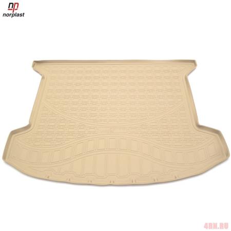 Коврик в багажник Norplast для Cadillac XT5 (2016-2024) бежевый № NPA00-T10-850-B