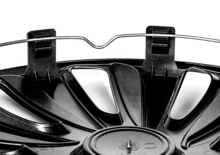 Колпаки колесные MICHELIN 15", "Калибр", серебристо-черные, 4 шт. № 300237