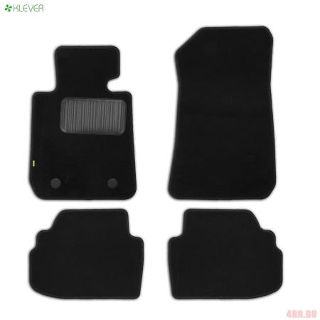 Коврики салона Klever текстильные Standard для BMW 3-Серия (E92) АКПП купе (2006-2012) № KLEVER020508101210kh