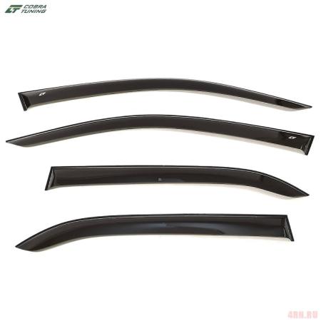 Дефлекторы окон для Mercedes GLE-Class (V167) (2019-2025) EuroStandard № ME36819